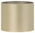 Produktbild: Light & Living Lampenschirm MONACO, Ø 25 cm, Goldgelb, Taupe, Stoff, PVC, Metallhalterung