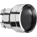 Produktbild: Schneider Electric ZB4BA26 ZB4BA26 Frontelement für Drucktaster rückstellbar (Ø) 22mm unbeschriftet Chrom, Schwarz 1St.