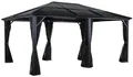 Produktbild: Sojag Pavillon Gazebo Meridien, (Set), BxT: 365x485 cm, mit Moskitonetzen