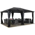 Produktbild: Ambia Garden Pavillon, Metall, 485x270x365 cm, wetterfest, wetterbeständig, rostfrei, Sonnen- & Sichtschutz, Pavillons & Pergolas, Pavillons