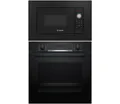 Produktbild: BOSCH Backofen-Set Backofen und Mikrowelle mit Hydrolyse und Quarzgrill, mit 1-fach Teilauszug, Hydrolyse