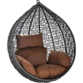 Produktbild: Home Deluxe Polyrattan Cielo Hängesessel, nur Korb