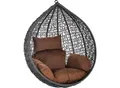 Produktbild: Home Deluxe Polyrattan Cielo Hängesessel, nur Korb