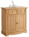 Produktbild: OTTO home Kommode Anna, Sideboard, Anrichte, Stauraumschrank (B/T/H: 94/40/88 cm), aus massiver Kiefer, Breite 94 cm, mit Kassettenoptik, FSC®