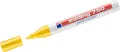Produktbild: edding Permanentmarker Glanzlack-Marker edding 750 2-4mm gelb (10 Stück)