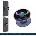 Produktbild: Original PopSockets Handy Halter mit Standfunktion Enamel Oil Slick Stitch Motiv
