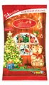 Produktbild: Lindt Schokolade Mini Kugeln | 268 g | Mini Kugeln in den Sorten Doppelmilchcrème, Nusscrème und Vollmilch | Für Kinder | Schokoladen-Geschenk zu Weihnachten | Weihnachtsschokolade