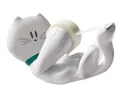 Produktbild: Scotch® Handabroller Katzenform weiß mit 1 Rolle Magic™ Klebeband