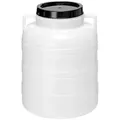 Produktbild: Garronda Regentonne 40L Lebensmittelfass Sauerkrautfass Hobbock Garten GD-0078, Weiß, 40 l weiß 40 l