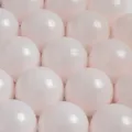 Produktbild: MISIOO 100 Bälle für Bällebad - Größe 6 cm - Sichere - Nicht-toxische - Crush-Resistente Kunststoffbälle für Kinder Ideal für sicheren Spielspaß!