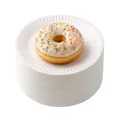 Produktbild: Pappteller 15cm 50 Stück Einweg-Teller Dessert rund stabile Pappteller Partyg...