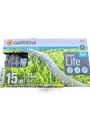 Produktbild: Gardena Liano Life Textilschlauch 1/2 Zoll, 15m Set: Hochflexibler Gartenschlauch aus Textilgewebe, mit PVC-Innenschlauch, kein Abknicken, leichtgewichtig, wetterbeständig (18445-20)