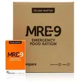 Produktbild: MRE-9 Notration - 24 Tage Notfallnahrung - 2430 KCAL pro Tag - Insgesamt 58.320 KCAL pro Karton - Butterkeks Geschmack