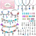 Produktbild: 73 STÜCK Charm Armband Kit Schmuck Basteln Mädchen Armbänder Selber DIY Spiel...
