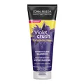 Produktbild: John Frieda Violet Crush Intensiv-Silber-Shampoo - Anti-Gelbstich - Auch gegen Orangetöne - Mit violetten Pigmenten, 250 ml