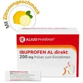 Produktbild: Ibuprofen AL direkt 200 mg Pulver bei Fieber und Schmerzen 20 St