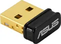 Produktbild: ASUS USB-BT600 Bluetooth 6.0 USB-Adapter Dongle - Kompakt, bis 7 Geräte, schwarz/gold