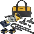 Produktbild: DeWalt DCV 501 LM2 Akku Stabsauger 18 V 0,7 l Staubklasse L + 2x Akku 4,0 Ah + Ladegerät (54957011)