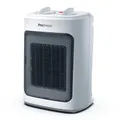 Produktbild: Pro Breeze 2000W Mini Heizlüfter Energiesparend Leise Elektroheizung 3 Heizstufen. Keramik Heizlüfter. Betrieb im Büro, Wohnzimmer, Schlafzimmer oder Terasse – Weiß