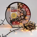 Produktbild: 1.03 Lichterkette auf Trommel - 1250 Micro Cluster LED - 25m - extra warmweiß