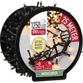 Produktbild: 1.03 Lichterkette auf Trommel - 1250 Micro Cluster LED - 25m - extra warmweiß