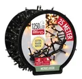 Produktbild: LED Lichterkette Trommel - 3 Modelle - warmweiß Weihnachten aufgerollt Außen