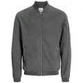 Produktbild: Jack & Jones Outdoorjacke JJErush Bomber mit praktischer Ärmeltasche grau XL (54/56)