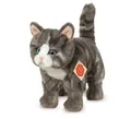 Produktbild: Teddy Hermann Kuscheltier Katze grau getigert stehend 20 cm Plüschkatze