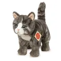 Produktbild: TEDDY HERMANN PLÜSCHTIER KATZE STEHEND GRAU 20 CM