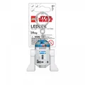 Produktbild: LEGO Led Light-Up Star Wars Robot R2D2 Leucht Schlüsselanhänger 5cm
