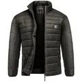 Produktbild: Amaci&Sons Steppjacke REVERE Steppjacke Herren Outdoor Basic Patch Jacke schwarz M