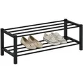 Produktbild: Idimex Schuhregal, Schwarz, Metall, Mode, 80x27x29 cm, Garderobe, Schuhaufbewahrung, Schuhregale