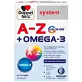Produktbild: Doppelherz A-Z+Omega-3 all-in-one system Kapseln 30 St