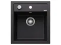 Produktbild: Blanco Dalago 45 Schwarz - 525 869 Granitspüle
