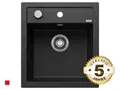 Produktbild: Blanco Dalago 45 Schwarz - 525 869 Granitspüle 45 cm