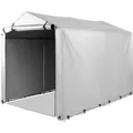 Produktbild: Costway Garagenzelt Silbergrau 160 x 218 x 164 cm