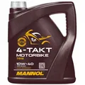 Produktbild: 4 Liter Motoröl SAE 10W-40 MANNOL Ester Yamaha XV XVS YBT YZF R1 R6 XVZ TDM Oel