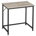 Produktbild: VASAGLE Schmaler Bürotisch im Industrie-Design LWD038B02