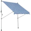 Produktbild: Outsunny - Klemmmarkise - 200Lx150Wx280Hcm - Blau+Weiß