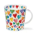 Produktbild: Dunoon Lomond Shape Tasse 0,32 l Dazzle (Herzen)