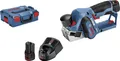 Produktbild: Bosch Professional GHO 12V-20 Akku-Hobel inkl. 2. Akku, inkl. Koffer Hobel-Breite: 56mm 12V 3Ah Falztiefe (max.): 17mm