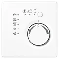 Produktbild: JUNG Raumtemperaturregler UP LS KNX aws glz LS2178WW (LS2178WW)