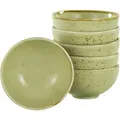 Produktbild: Creatable Dipschalenset, Salbeigrün, Keramik, 6-teilig, rund, Essen & Trinken, Geschirr, Schalen & Schüsseln, Dipschalen