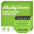 Produktbild: Shelly Dimmer Gen3, WLAN Smart Dimmer, Hausautomation, Dimmbare Lichter, LED-Streifen, Kein Neutralleiter Еrforderlich, Smarte Zeitpläne, Kein Hub Еrforderlich, iOS & Android, Alexa & Google