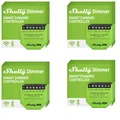 Produktbild: Shelly Smart Gen3 Dimmer Wlan Bluetooth Dimmkontroller Lichtcontroller 4ER PACK