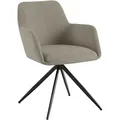Produktbild: CLP Esszimmerstuhl, Taupe, Textil, 56x81x62 cm, Esszimmer, Stühle, Esszimmerstühle, Armlehnenstühle