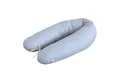 Produktbild: Loolay Stillkissen Baumwolle M/L o L/XL Schwangerschaftskissen Seitenschläferkissen Bezug, WEICH Füllung + 100% BIO-Baumwolle Kissenbezug, 170 oder 190 cm Stillkissen + Bezug abnehmbar mit Reißverschluss!, LOOLAY® - 100% Europäische Stoffe und Kleinserien-Nähen!