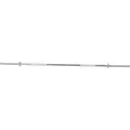 Produktbild: GORILLA SPORTS® Langhantelstange - 170cm, mit 2 Sternverschlüssen, 30mm, bis 200kg belastbar, Griff gerändelt, Rutschfest, Chrom, Silber/Schwarz - Hantelstange, Langhanteln, Langhantel-Stange