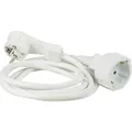 Produktbild: AS Schwabe 50211 Strom Verlängerungskabel   Weiß 2 m H05VV-F 3G 1,5 mm²