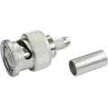 Produktbild: 100027454 100027454 Bnc-steckverbinder Stecker, Gerade 50 Ω 1 St. - Telegärtner